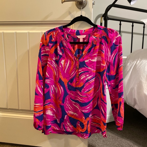 Lilly Pulitzer Elsa Top - Picture 1 of 3